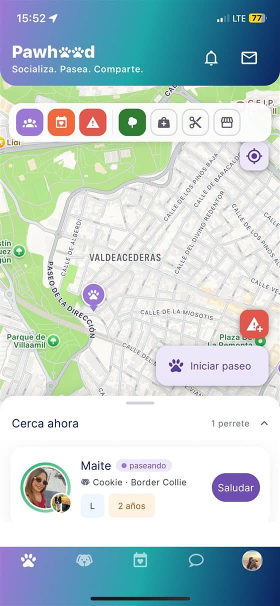 El mapa de tu barrio, en vivo