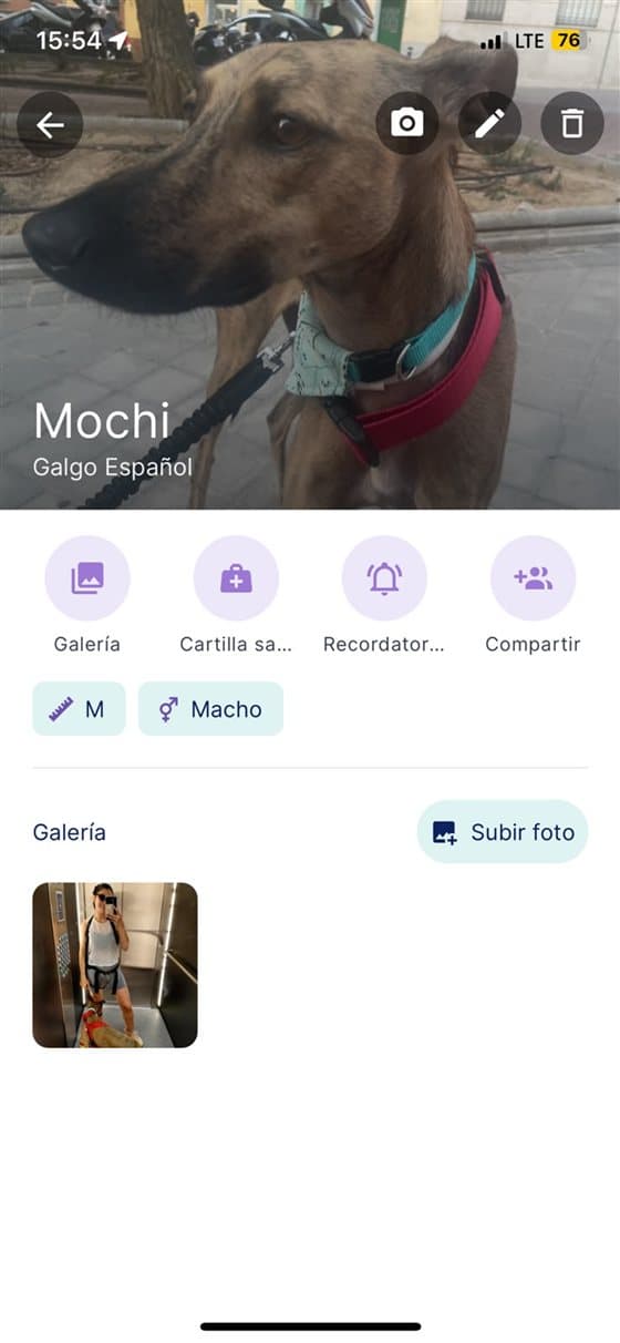 La ficha de tu perro